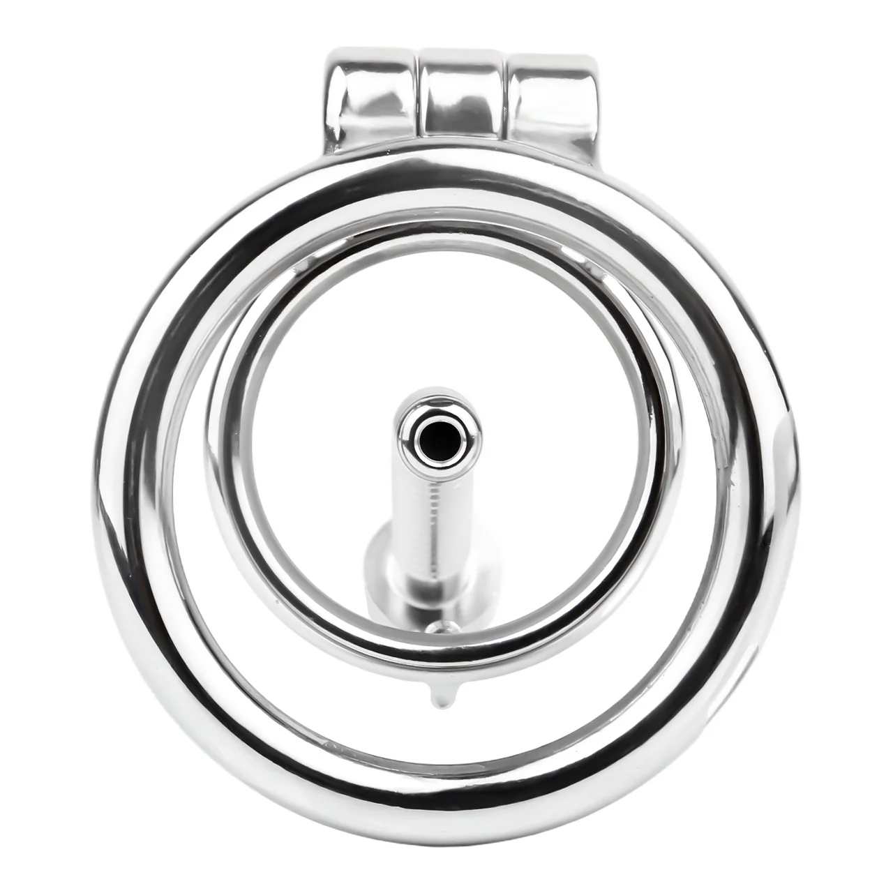 Stainless Steel Urethral Catheter Design Chastity Cage