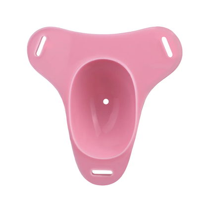 Pussy Shaped Silicone Vagina Chastity Cage Design 4