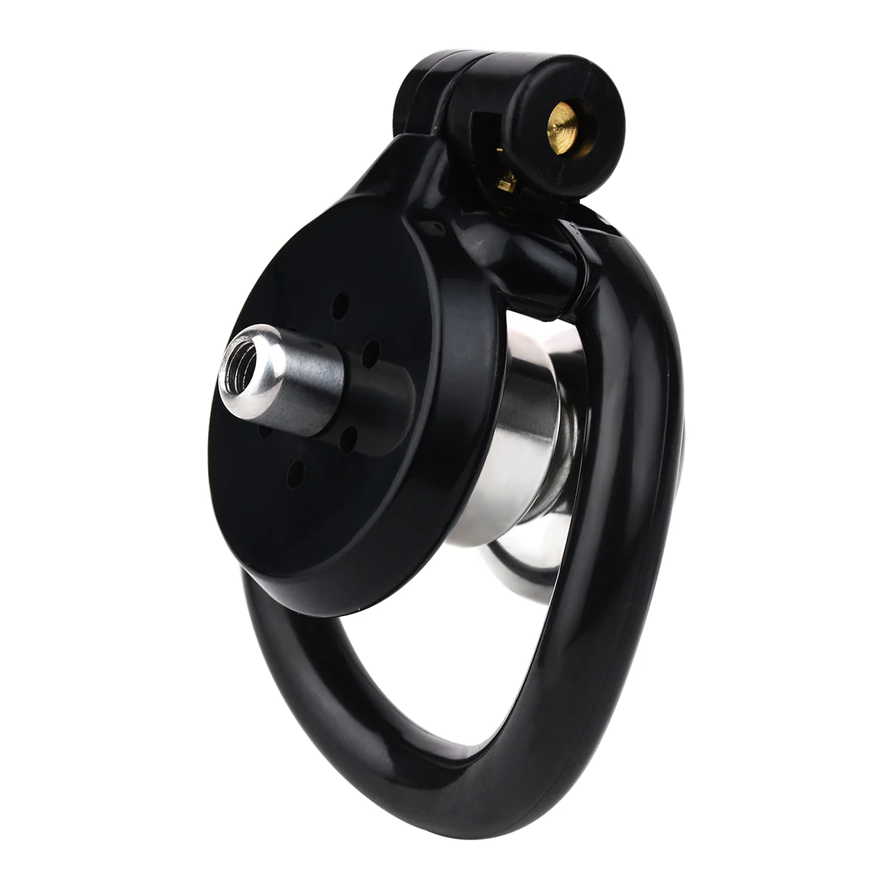 Plastic Flat Shaped Inverted Chastity Cage