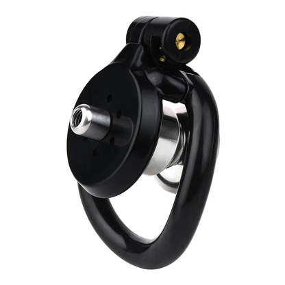 Plastic Flat Shaped Inverted Chastity Cage