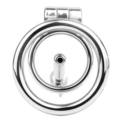 Stainless Steel Urethral Catheter Design Chastity Cage