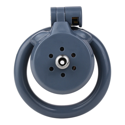 Plastic Flat Shaped Inverted Chastity Cage