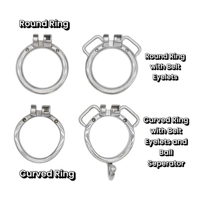 Extra Small Mesh Net Chain Mail Metal Chastity Cage Device