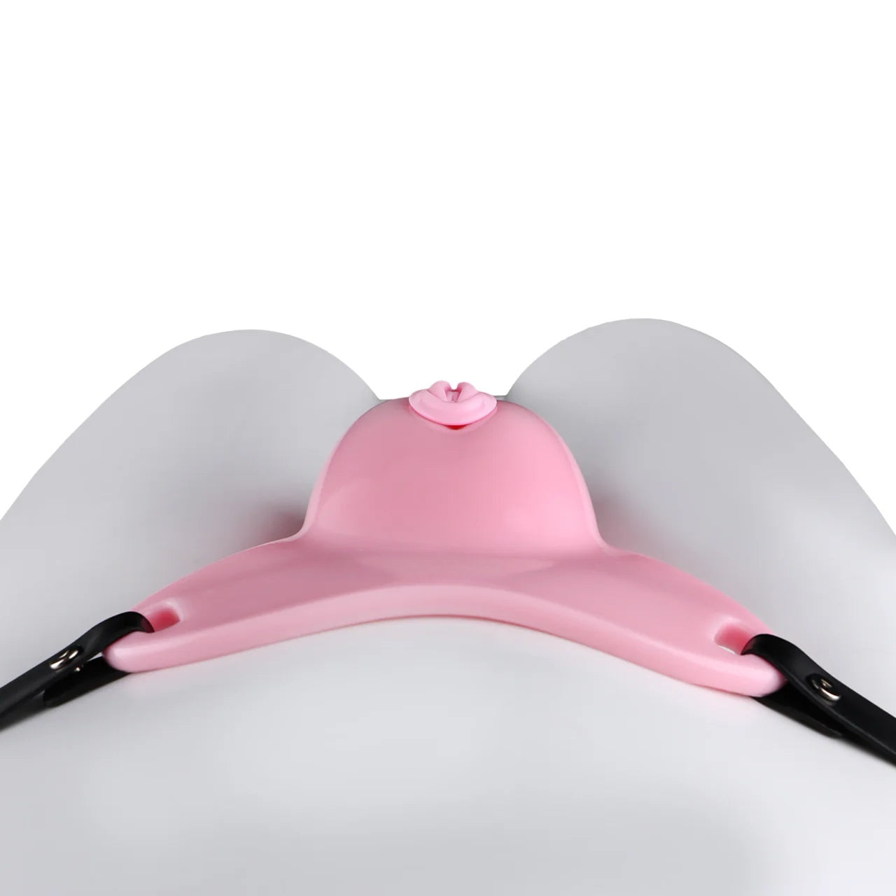 Pussy Shaped Silicone Vagina Chastity Cage Design 5