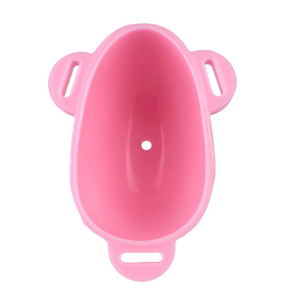 Pussy Shaped Silicone Vagina Chastity Cage Design 1