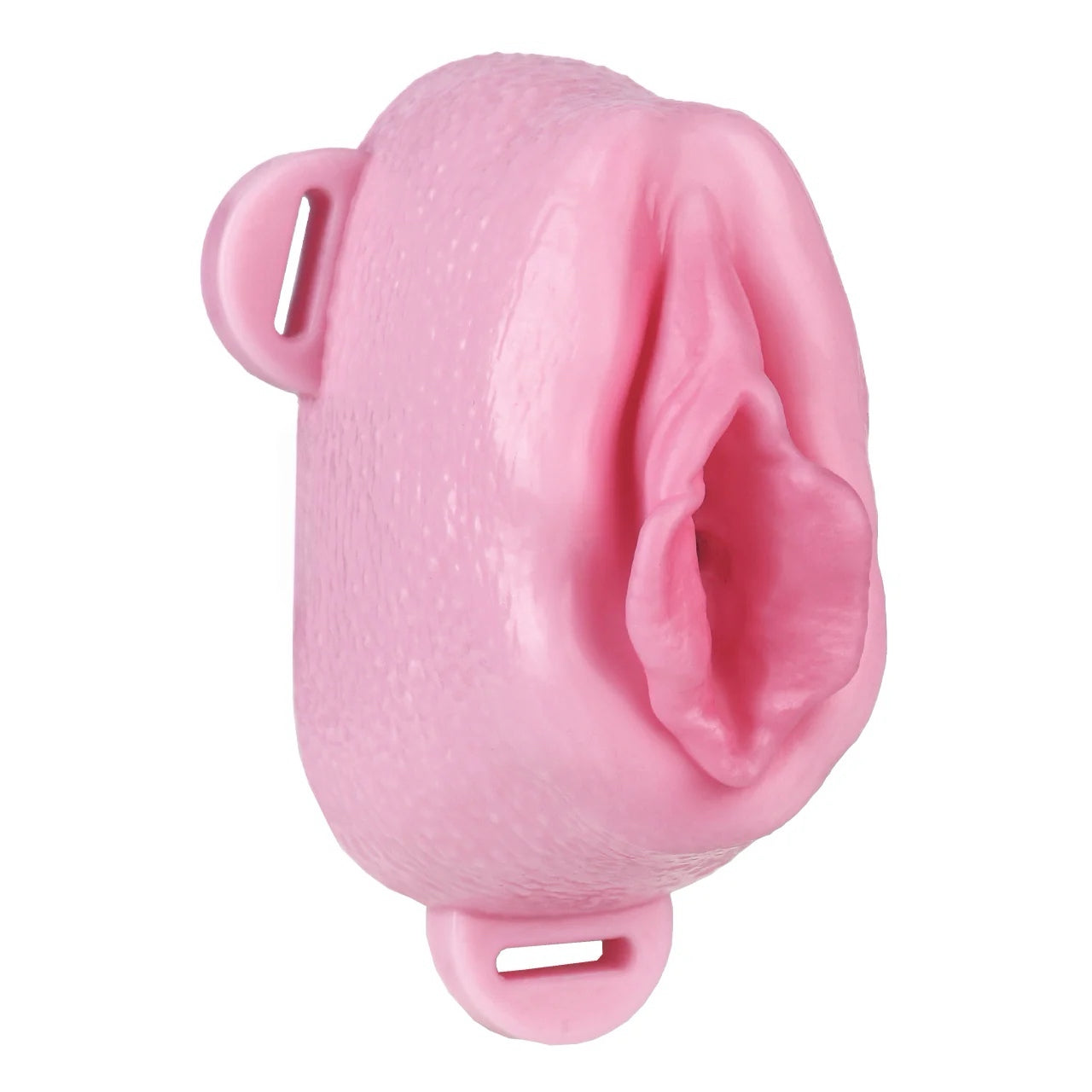 Pussy Shaped Silicone Vagina Chastity Cage Design 2