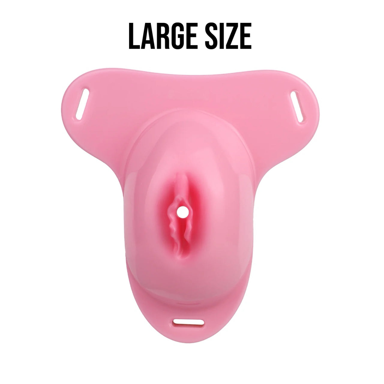 Pussy Shaped Silicone Vagina Chastity Cage Design 4