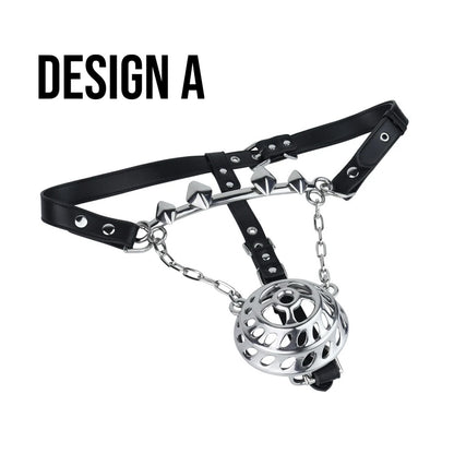 Luxury Stainless Steel Chastity Harness Belt