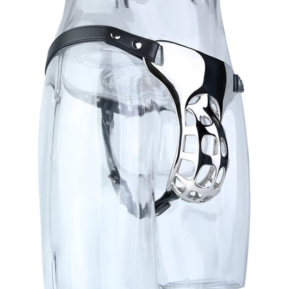 Luxury Stainless Steel Chastity Harness Belt