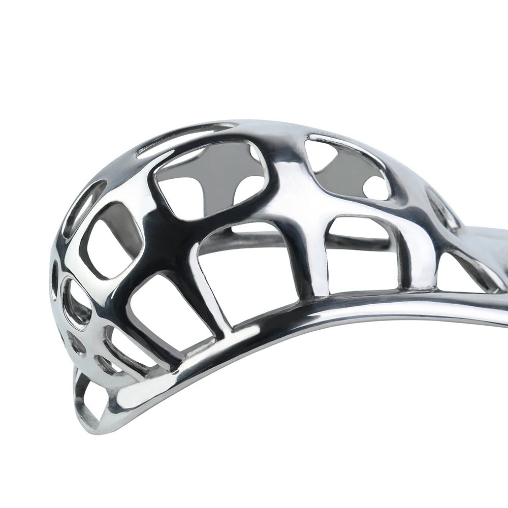 Luxury Stainless Steel Chastity Harness Belt