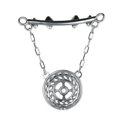 Luxury Stainless Steel Chastity Harness Belt