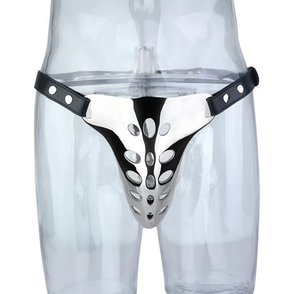 Luxury Stainless Steel Chastity Harness Belt